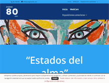 Tablet Screenshot of progreso80.arteprivado.com